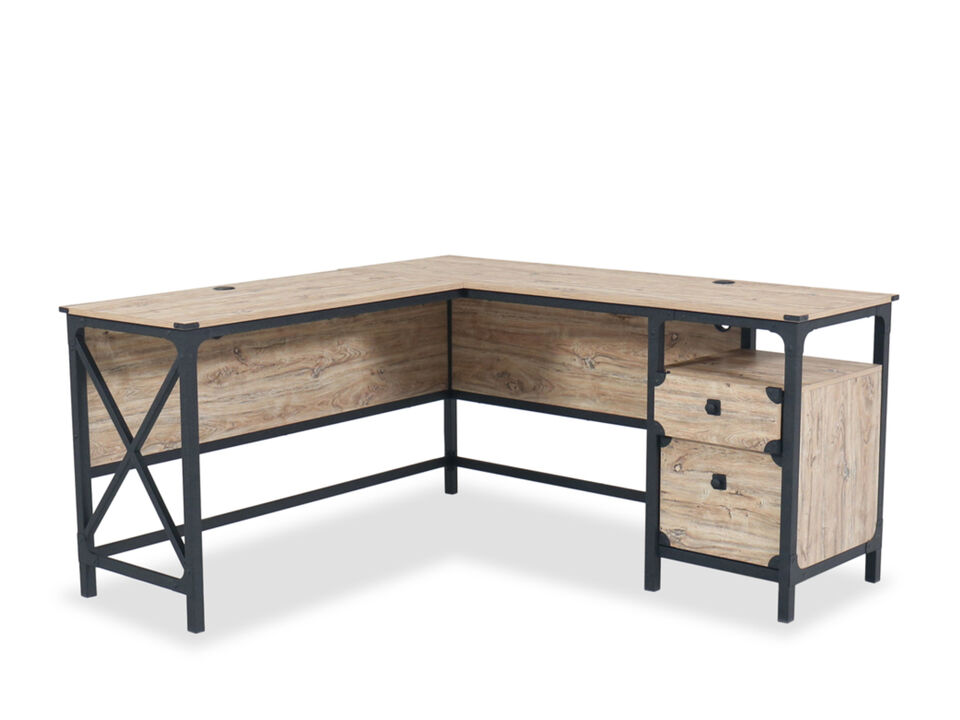 Sauder|Sauder Home Office Desks|Steel River L-desk|Writing Desk