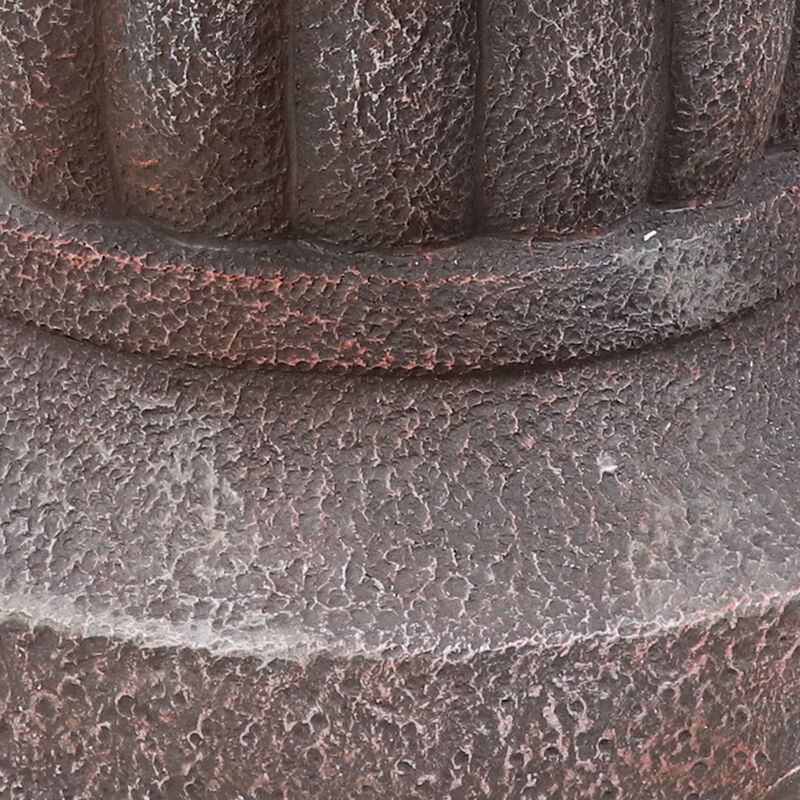 Sunnydaze Mediterranean Resin Outdoor 4-Tier Water Fountain