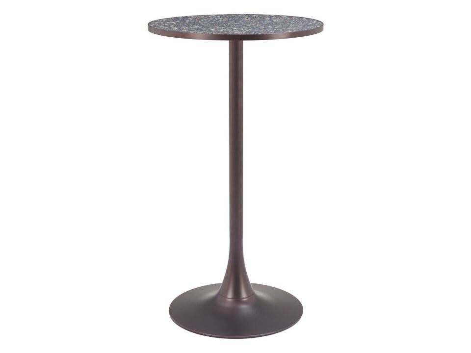 Bite Bar Table Black & Bronze