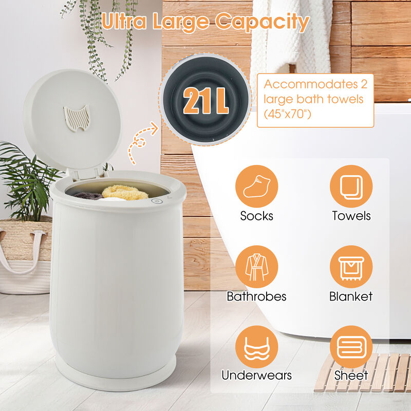 20L Bathroom Towel Warmer with Auto Shut