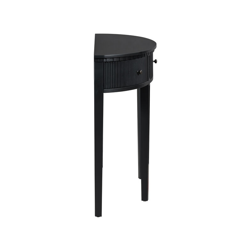 Merax Minimalist Pine Veneer Console Table
