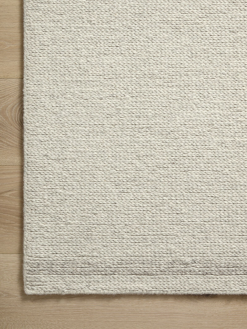 Ashby ASH02 Mist/Silver 8'6" x 12' Rug