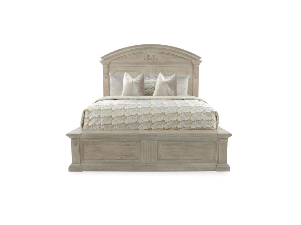 Arch Salvage Panel Bed