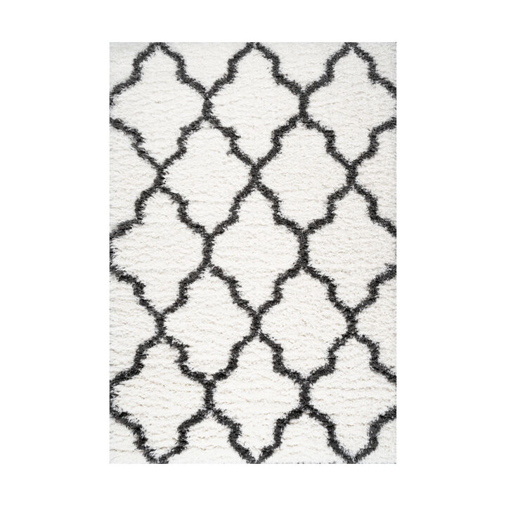Marrakesh Shag Trellis Area Rug