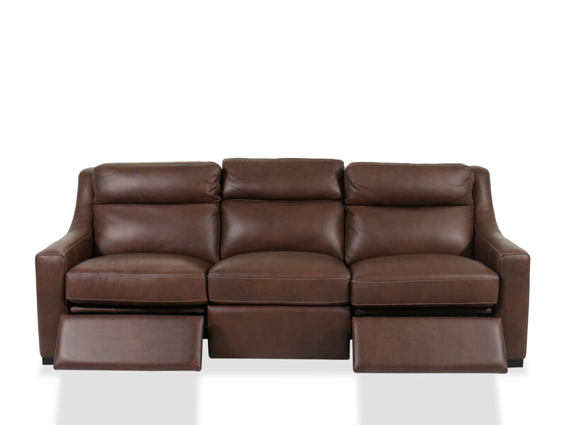 Germain Leather Power Sofa