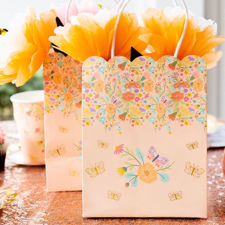Ma Fete Tea Party  Paper Gift  Bags For Favors (8)