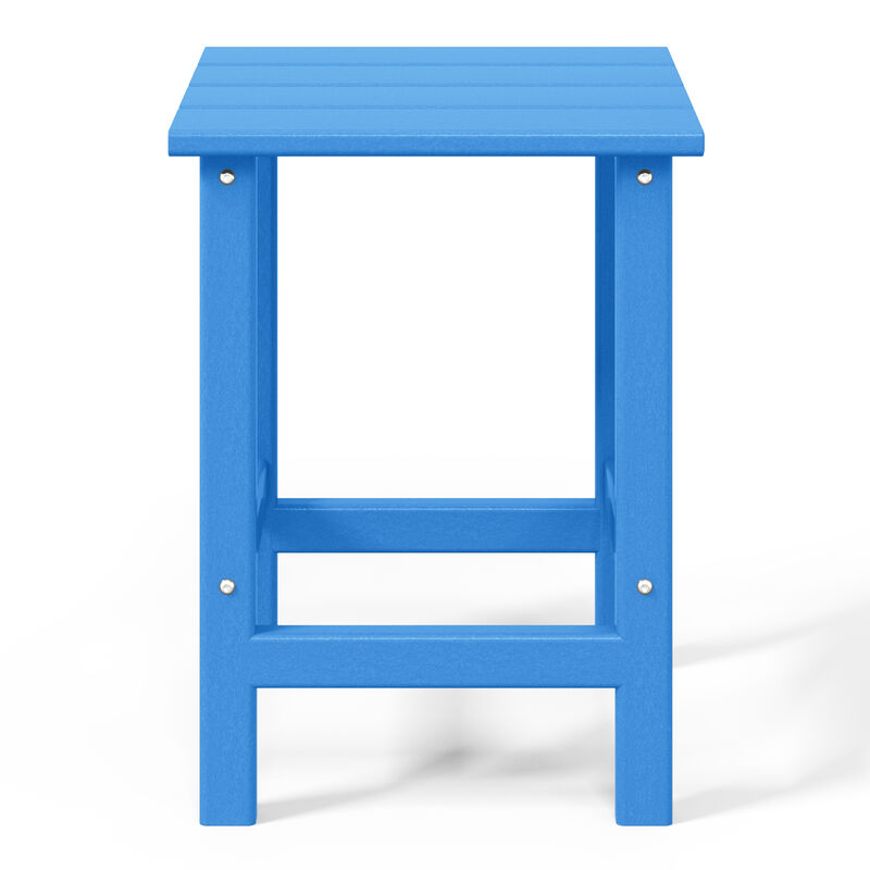 WestinTrends Westintrends 14" square outdoor Side table for Adirondack chair