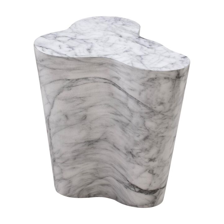 Belen Kox Modern Marble Short Side Table, Belen Kox