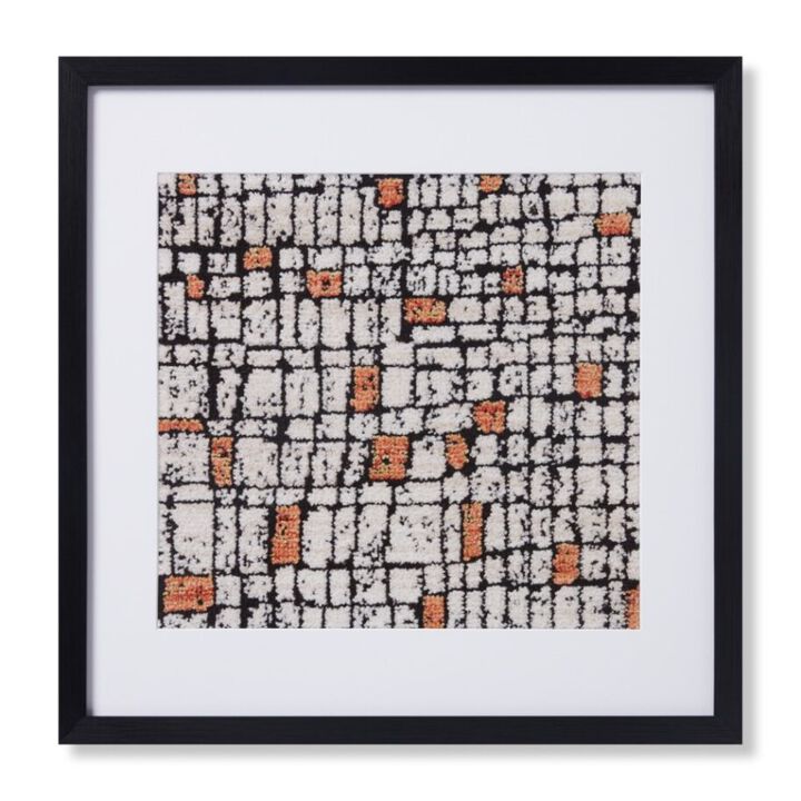 Artglass Multi Ivory Wall Art