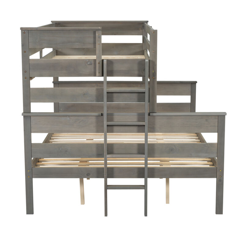 Merax Modern Bunk Bed with Ladder