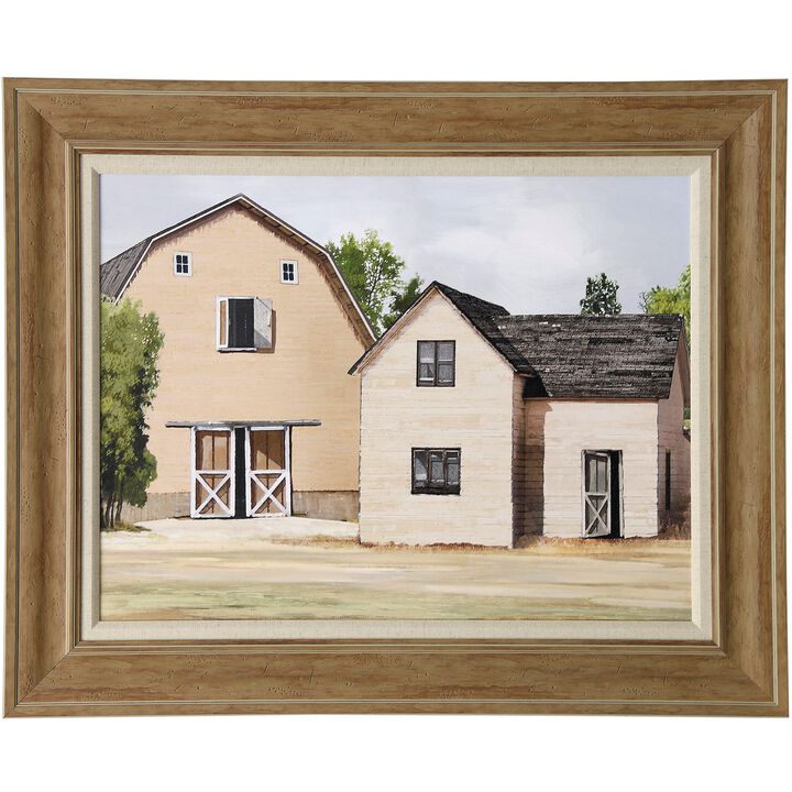 Modern Farm Framed Print