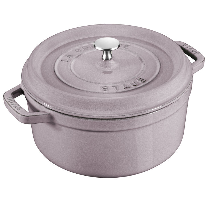 Staub Cast Iron 5.5-qt Round Cocotte - Dark Blue Staub Cast Iron 5.5-qt Round Cocotte - Dark Blue