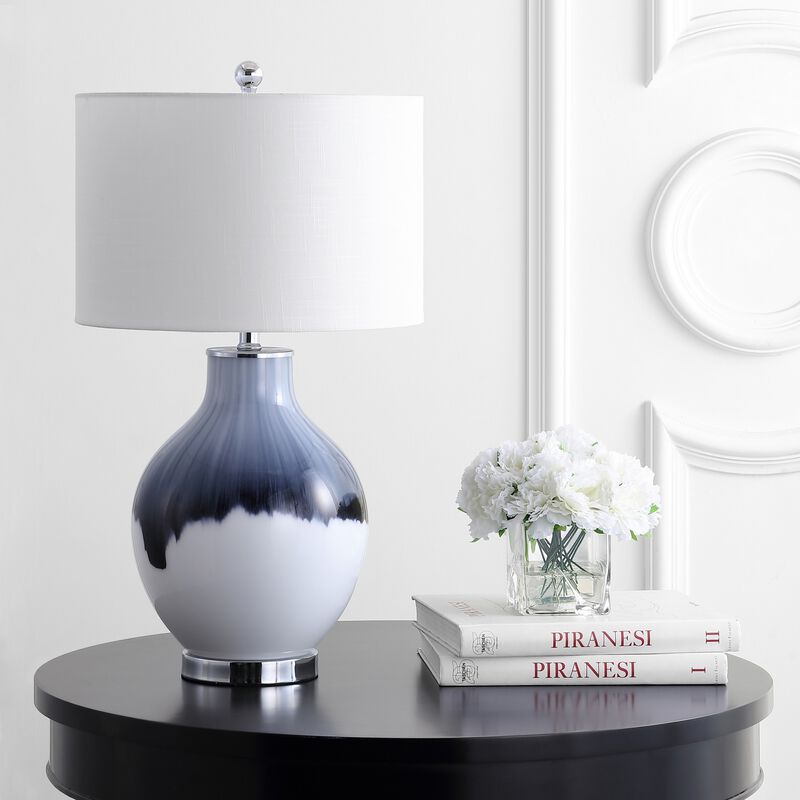 Mia Glass/Metal LED Table Lamp