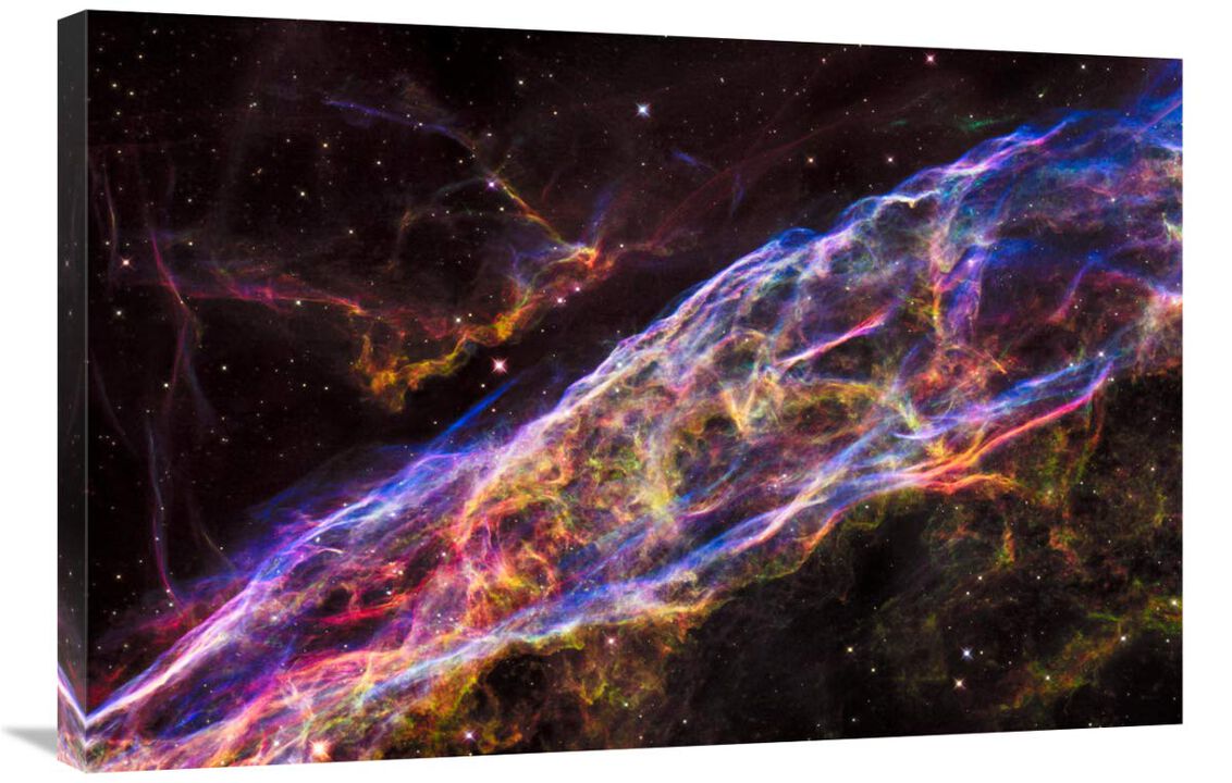 Veil Nebula - NGC 6960 - Cygnus Loop -Canvas Art-36x24