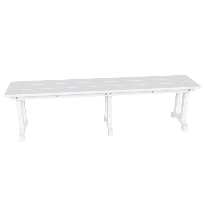 WestinTrends 65" Outdoor Dining Bench