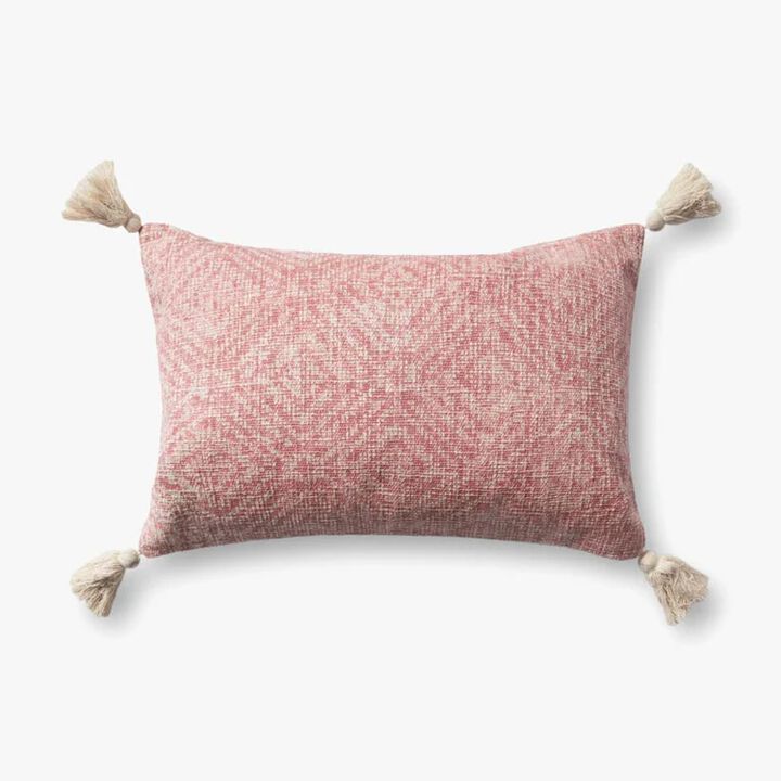 P0621 Pink 13"x21" Poly Pillow