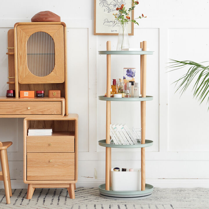 Multifunctional Compact Standing Shelf