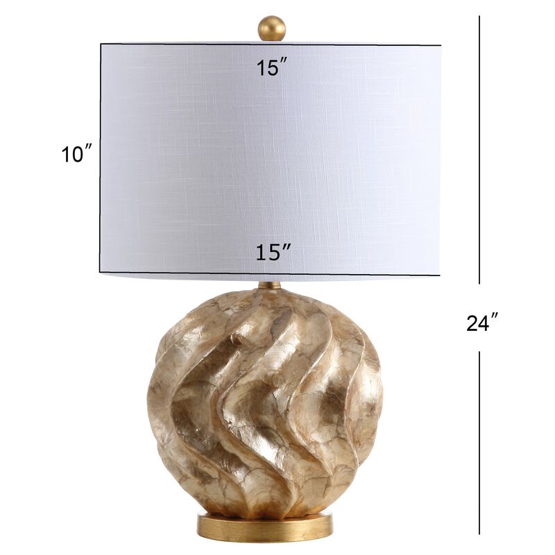 Versailles Sphere Sea Shell LED Table Lamp