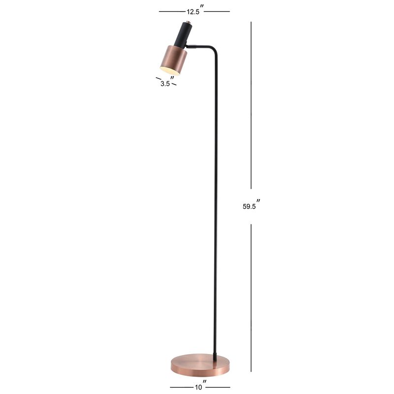 Brady Metal LED Task Floor Lamp