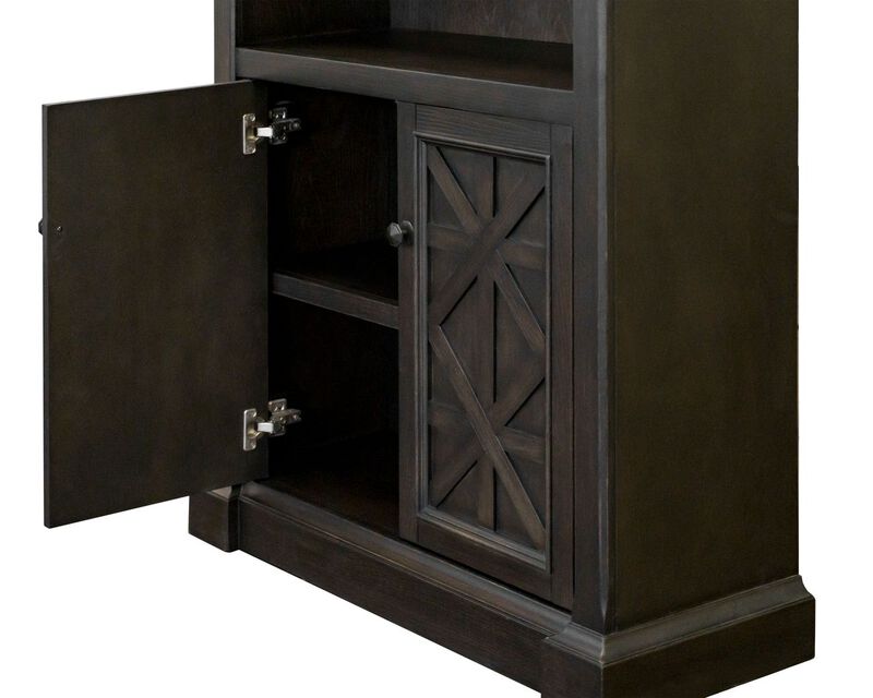 Traditional Bookcase With Doors