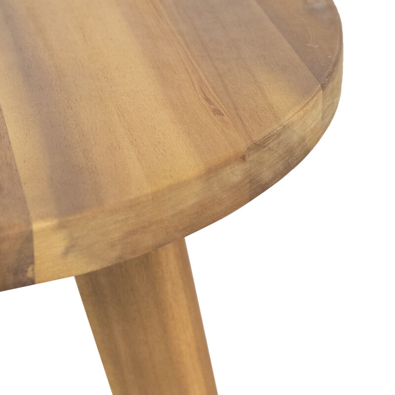 Merax Wood Side Table Compact Dining Table