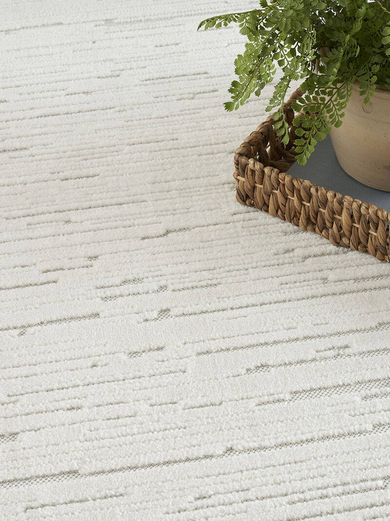 Care Free CAF04 Ivory 9'2" x 12' Rug