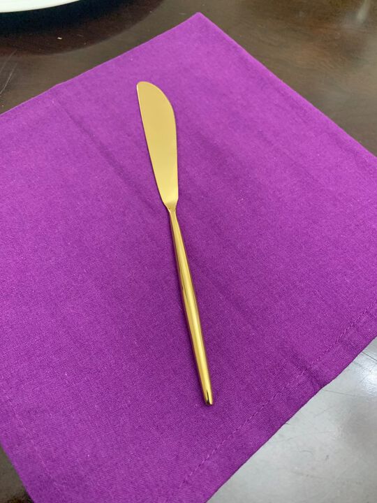 20 Piece Modern Gold Flatware Set, Service for 4