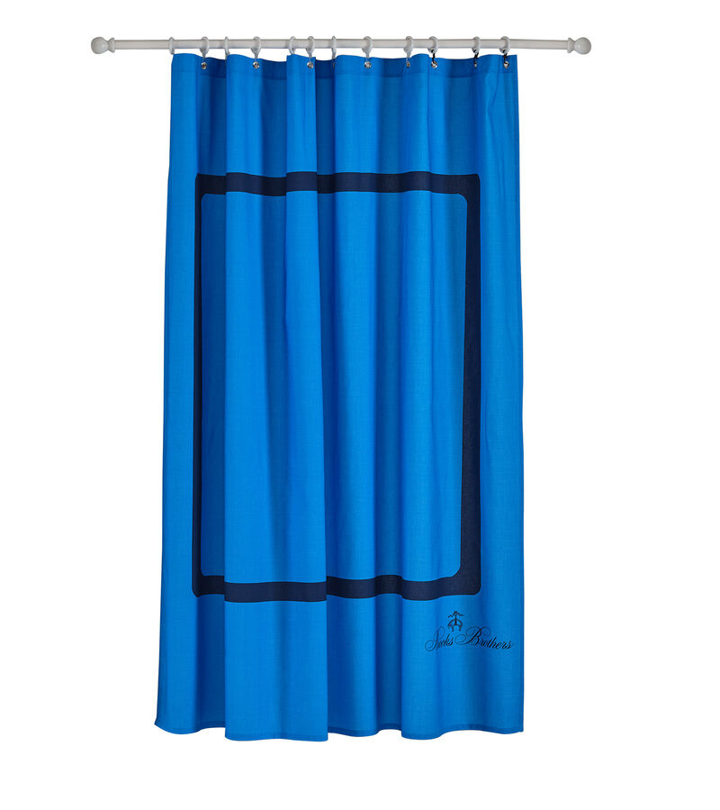 Brooks Brothers Contrast Frame Shower Curtain