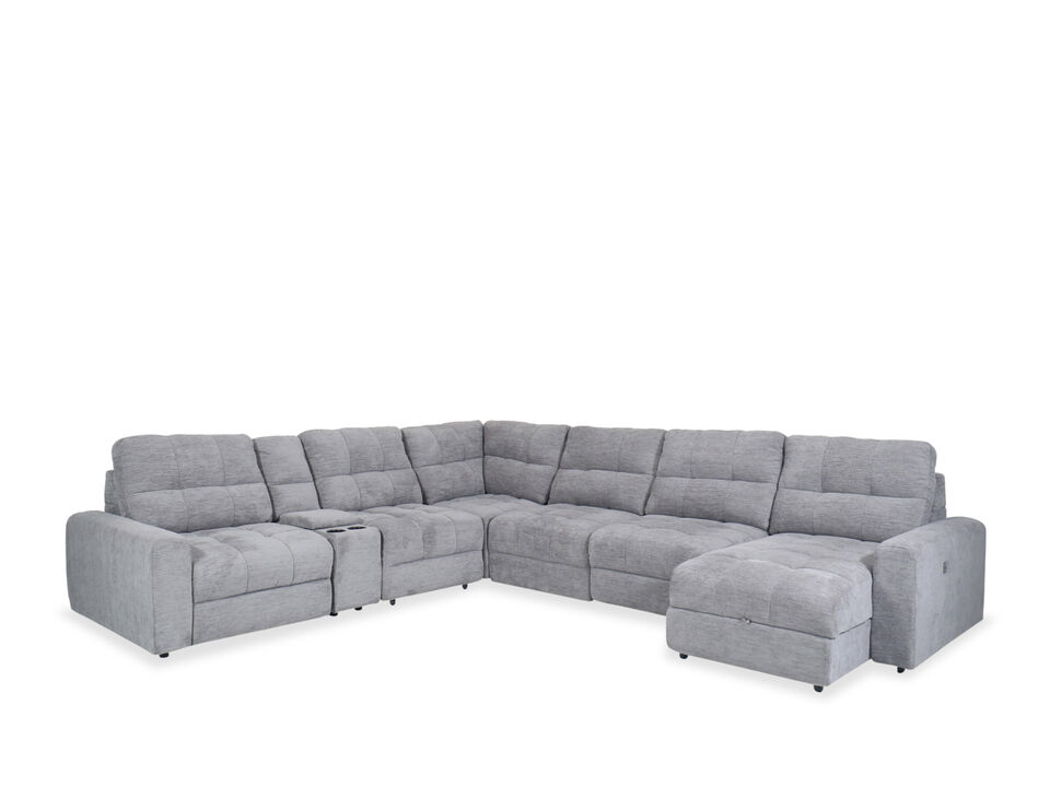 Slide 6-Piece Power Sectional