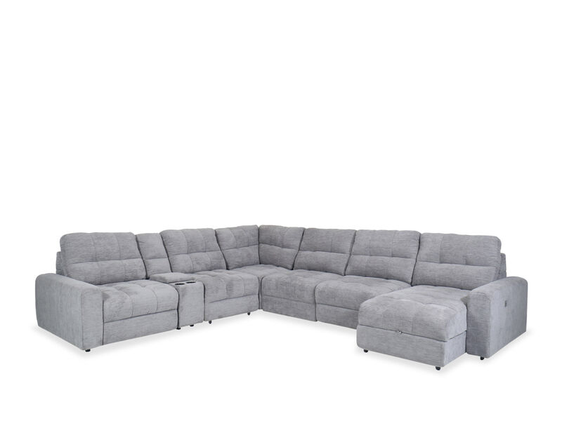 Slide 6-Piece Power Sectional