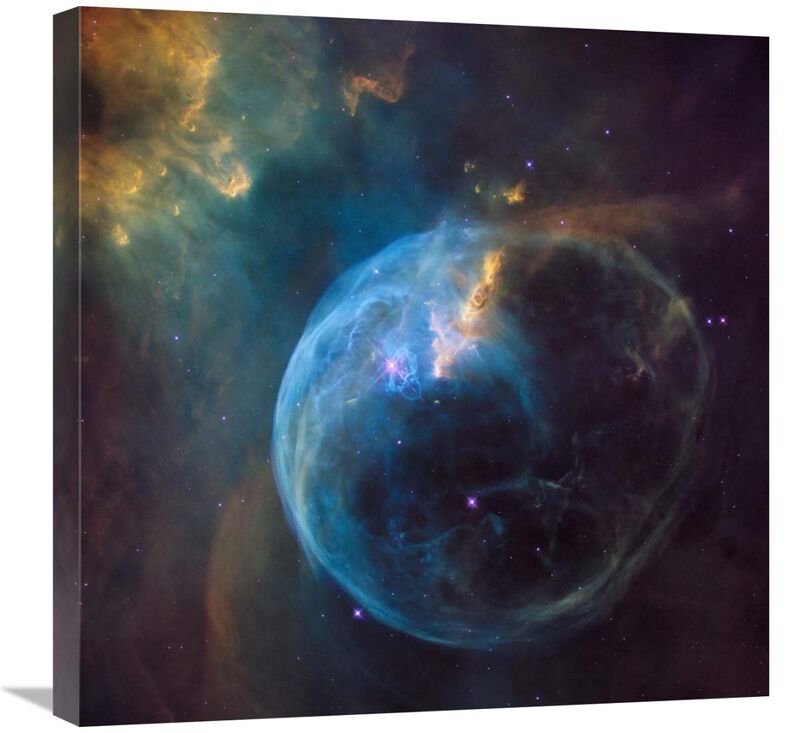 Bubble Nebula (NGC 7635)-Canvas Art-24x24