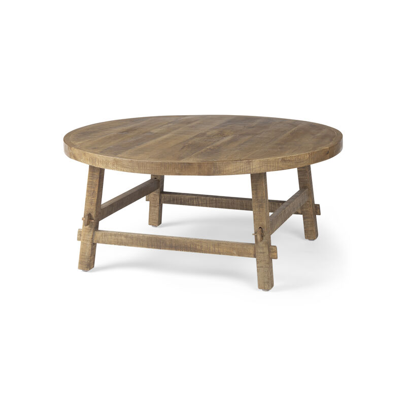 Rosie 36" Brown Coffee Table