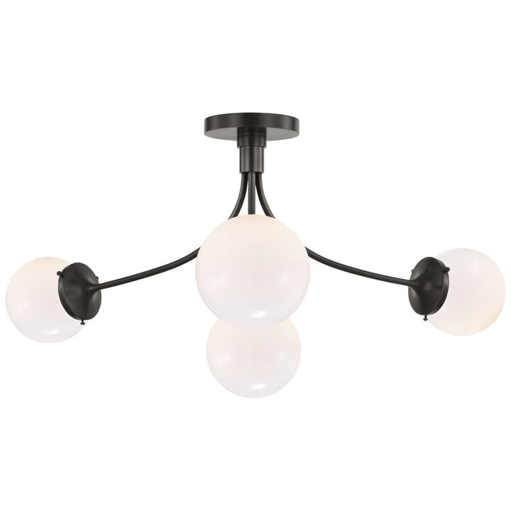 Prescott Large Semi-Flush Mount
