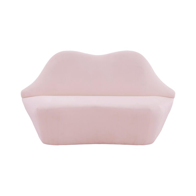 Lips Velvet Settee