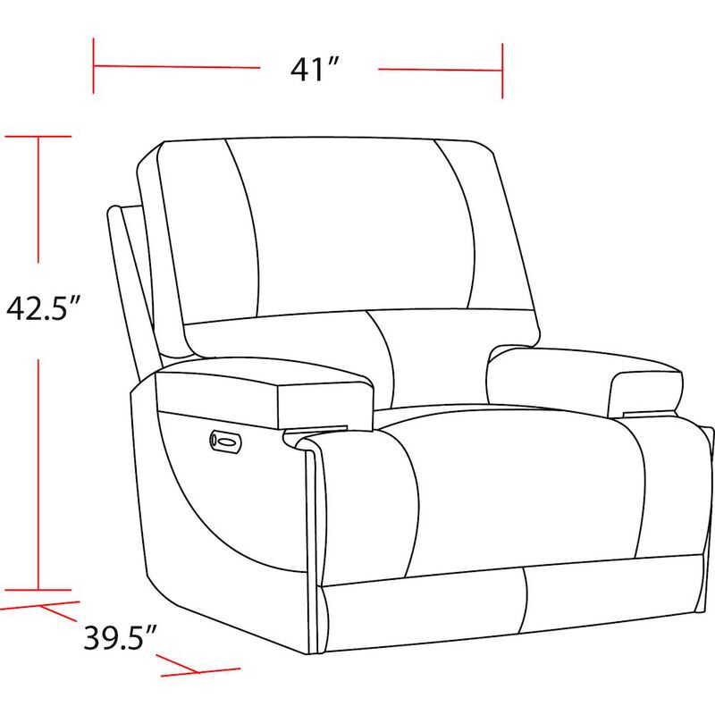 Parker Living Powered By Freemotion Cordless Power Recliner