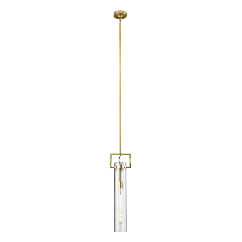 Zeus Pendant Gold Metal and Acrylic LED Light