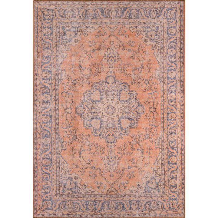Momeni Traditional Rectangle Area Rug, Copper, 3' X 5'