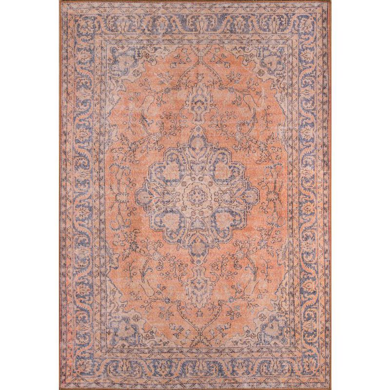 Momeni Traditional Rectangle Area Rug, Copper, 3' X 5'