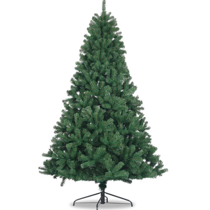 Artificial Christmas Tree Full & Lush Natural Spruce for Festive Holiday Decor