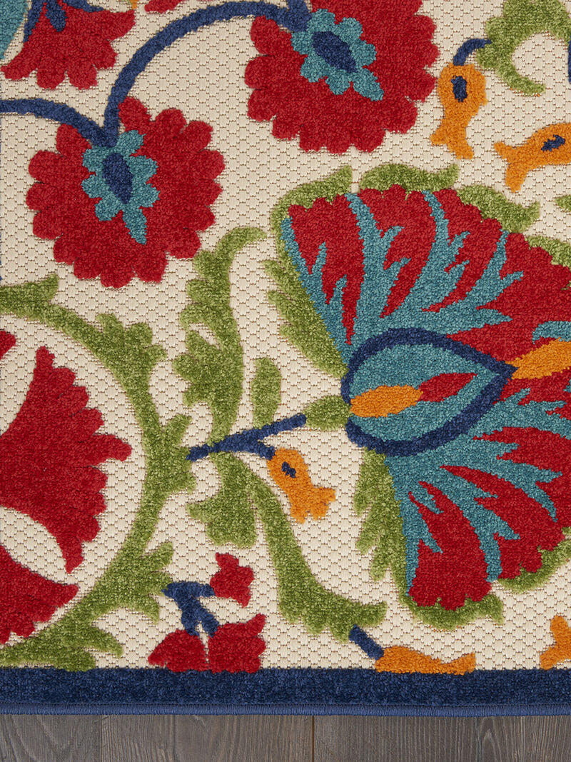 Aloha ALH20 Red/Multicolor 9' x 12' Rug