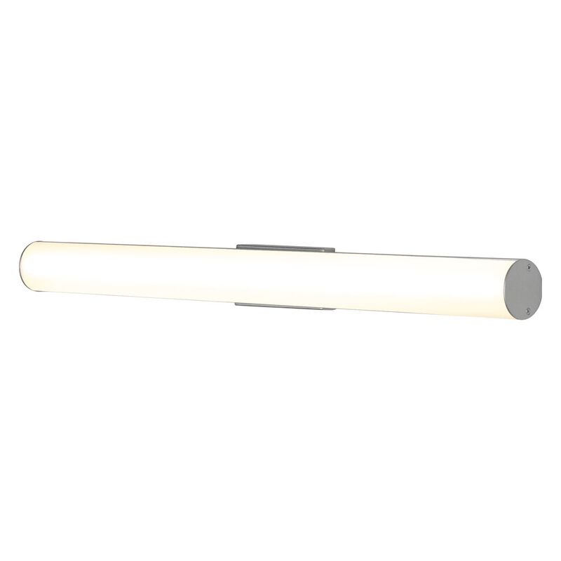 VONN Lighting Integrated AC LED ADA Compliant Bathroom Wall Lighting Fixture in Silver