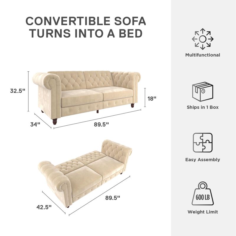 Atwater Living Fitz Sofa Futon