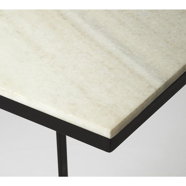 Modern Glam Square End Table, Belen Kox