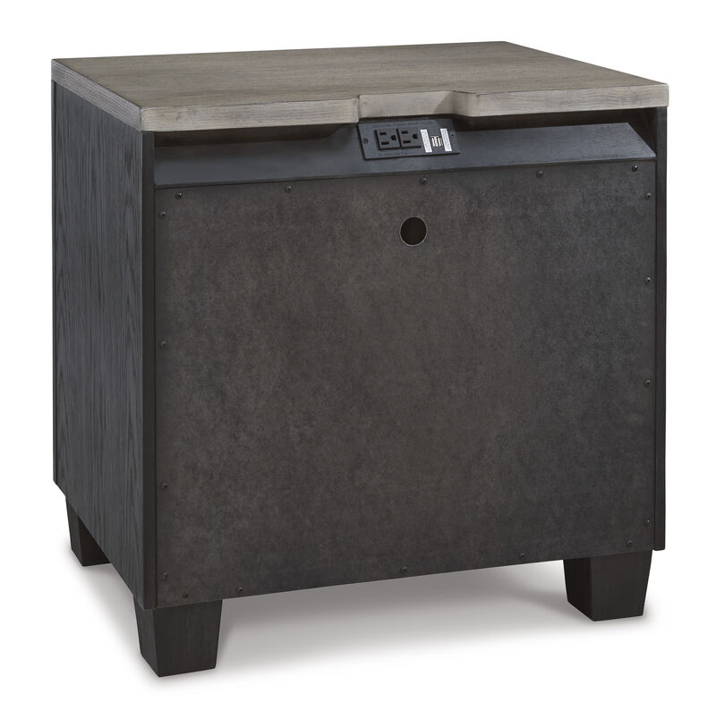 Foyland 2 Drawer Nightstand