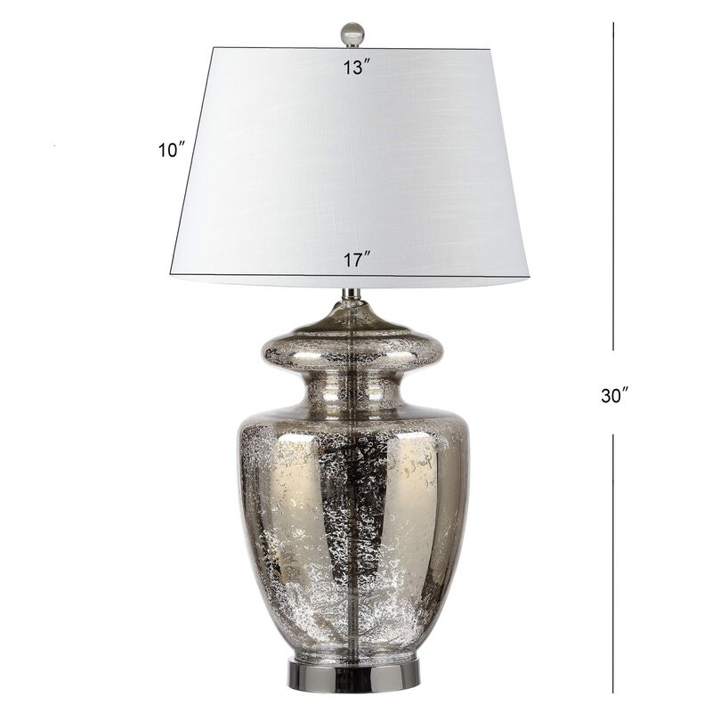 Hughes Glass LED Table Lamp