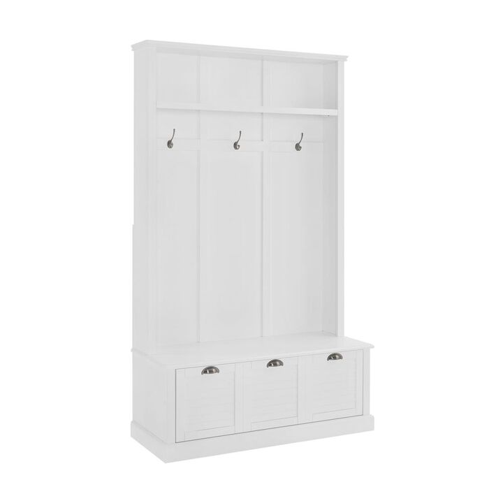 Crosley Furniture Ellison Hall Tree White