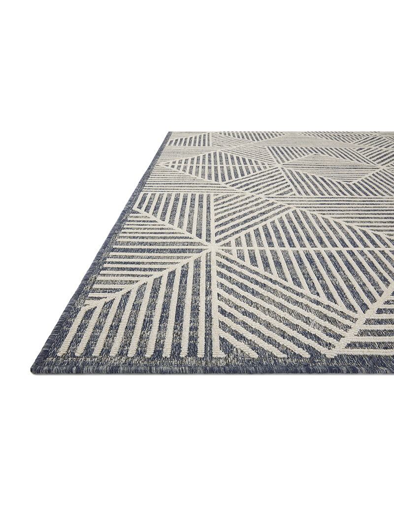 Rainier Denim/Ivory 9'2" x 12'2" Rug