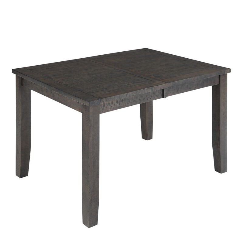 Jofran Willow Creek Distressed 78 Extension Solid Wood Counter Height Table