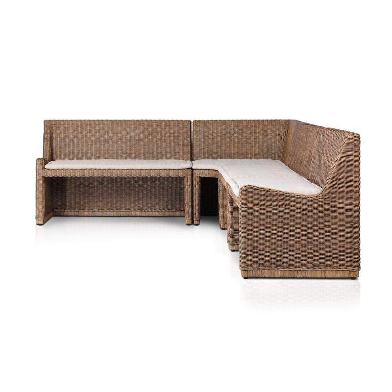 Senna 132" L-Shaped Dining Banquette