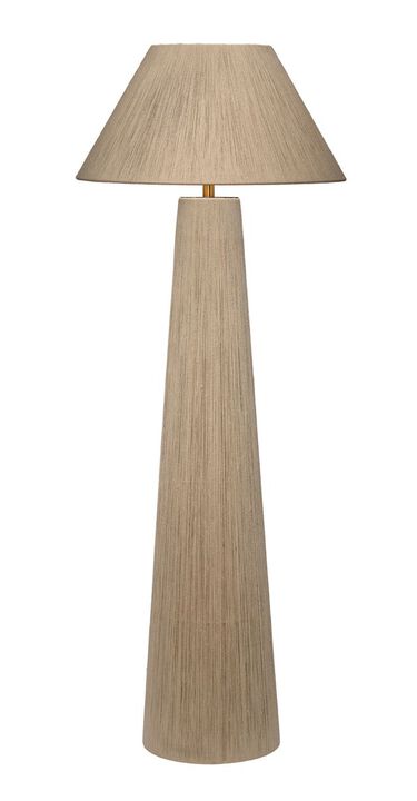 Tension Jute Floor Lamp